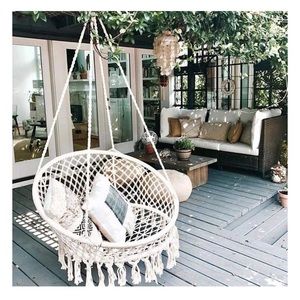 New Knitted Hanging Hammock Chair